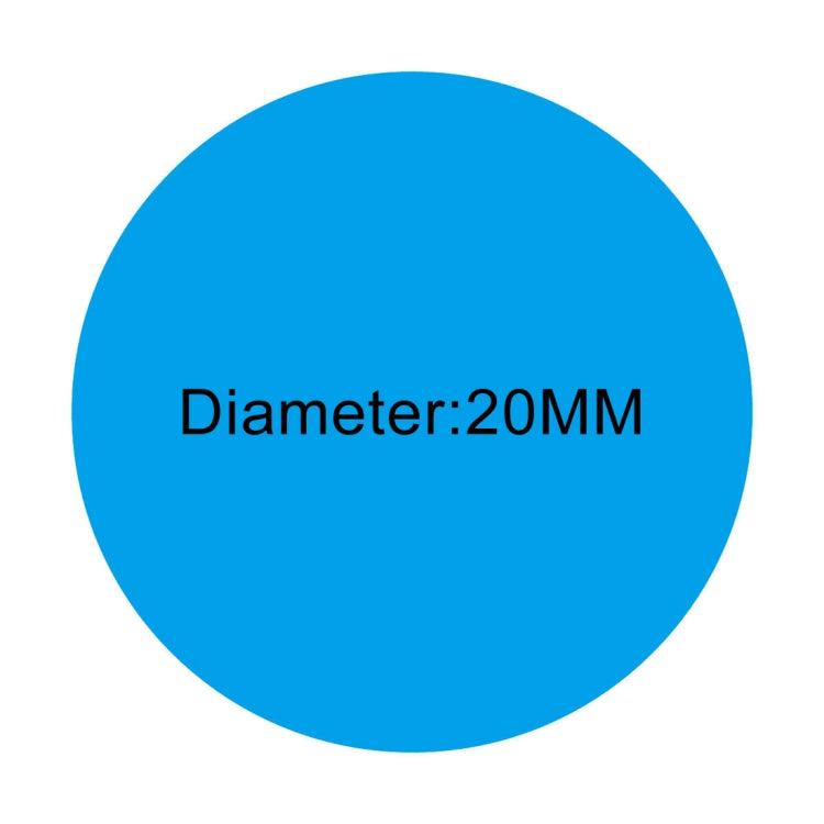 1000 PCS Round Shape Self-adhesive Colorful Mark Sticker Mark Label