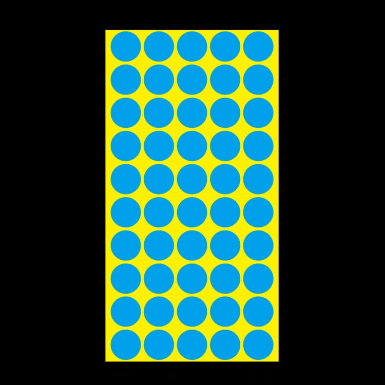 1000 PCS Round Shape Self-adhesive Colorful Mark Sticker Mark Label