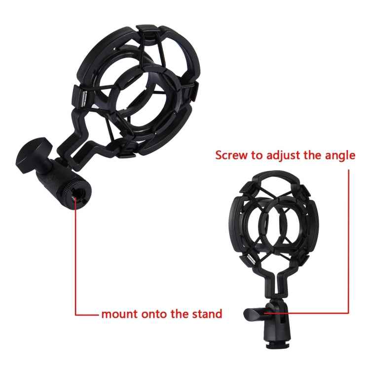 FIFINE F-700 Professional Condenser Sound Recording Microphone with Shock Mount for Studio Radio Broadcasting & Live Boardcast, 3.5mm Earphone Port, Cable Length: 2.5m