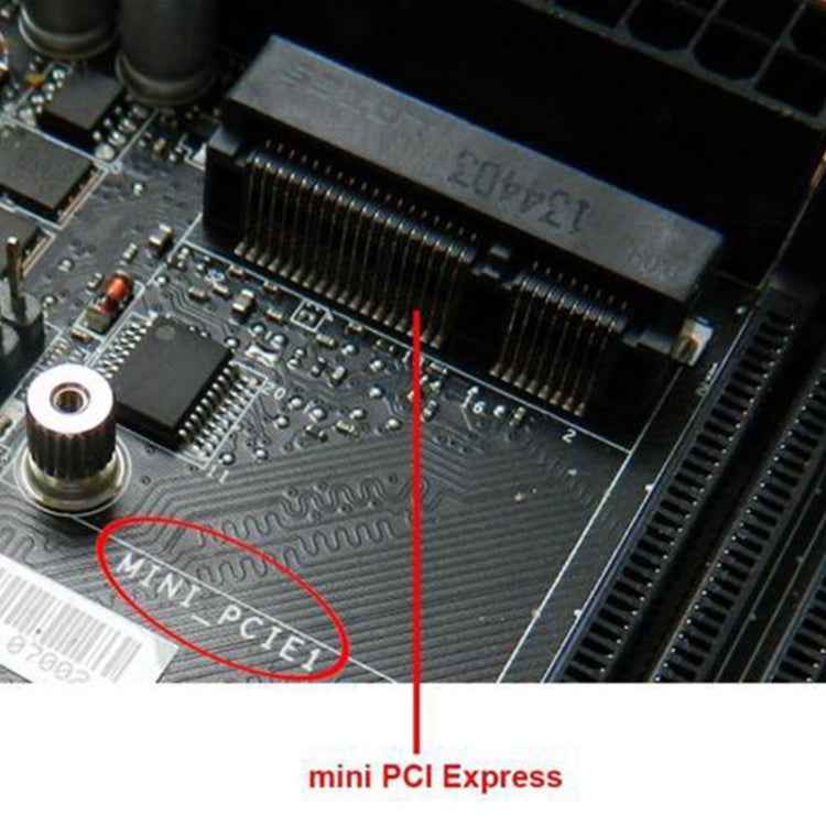 MINI PCI-E to USB 3.0 Front 19 Pin Desktop PC Expansion Card with 4 Pin Power Connection Port