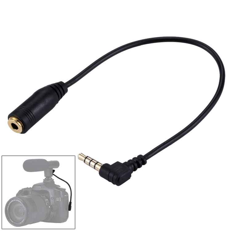 20cm 3.5mm Jack Audio Male to Female Headset Microphone Extension Cable