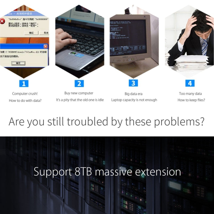 ORICO 6139U3 2.5 / 3.5 inch Transparent SATA to USB 3.0 Hard Drive Dock Station, USB 3.0