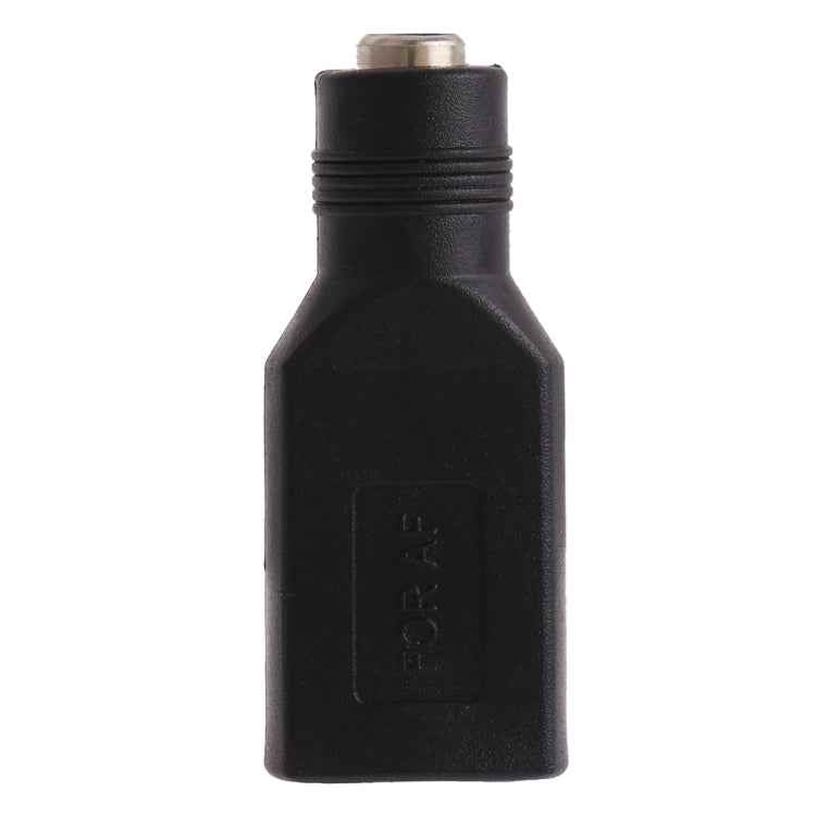 USB Female to 5.5 x 2.1mm Female Plug Adapter Connector