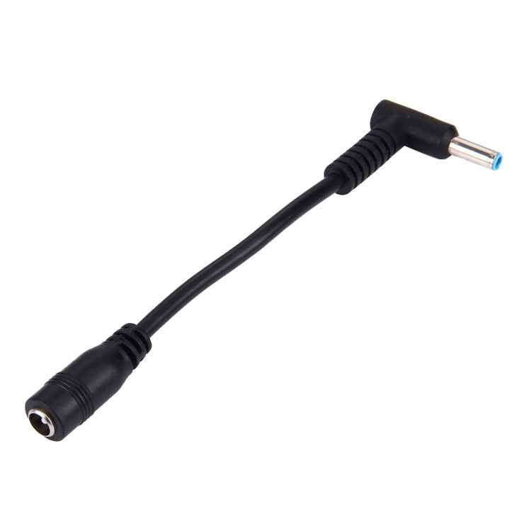 4.5 x 3.0mm Bent Male to 5.5 x 2.1mm Female Interfaces Power Adapter Cable for Laptop Notebook, Length: 10cm