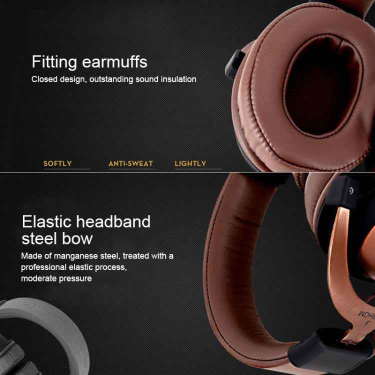 ISK MDH8500 Fully Enclosed Dynamic Stereo Monitor Wired Headset Noise Canceling Studio Headphone