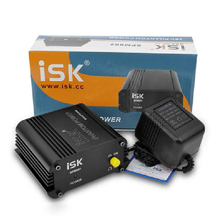 ISK SPM001 48V Phantom Power Source for Condenser Microphone, SPM001