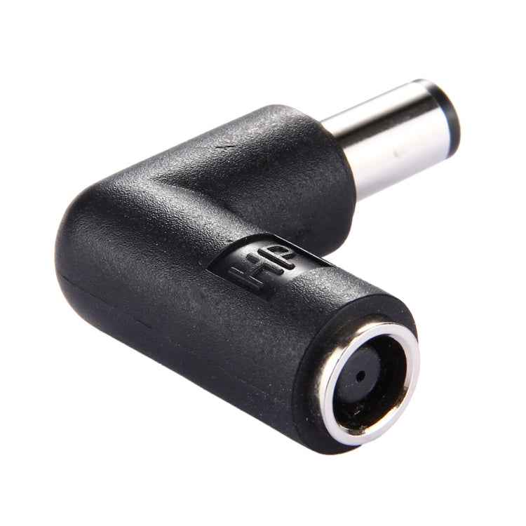 DC 4506 Male to DC 7406 Female Connector Power Adapter for HP Laptop Notebook, 90 Degree Right Angle Elbow, DC 7406 Male to Female