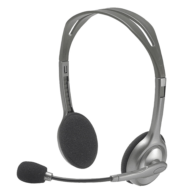 Casque stéréo Logitech H110 avec deux prises audio 3,5 mm, H110