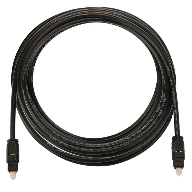 EMK 3m OD4.0mm Toslink Male to Male Digital Optical Audio Cable
