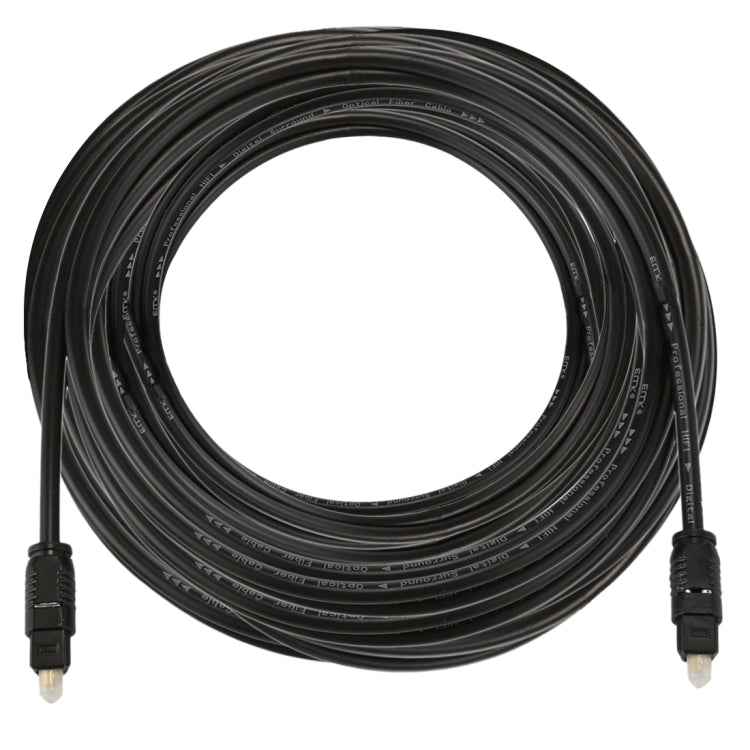 EMK 10m OD4.0mm Toslink Male to Male Digital Optical Audio Cable