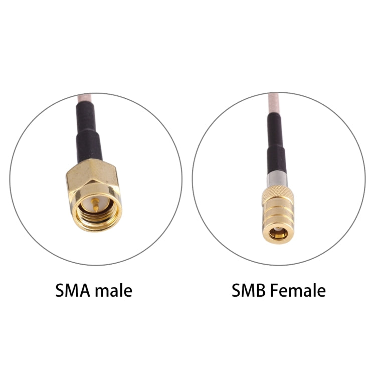 90cm SMA Male to SMB Female Adapter RG316 Cable, 90cm SMB Female