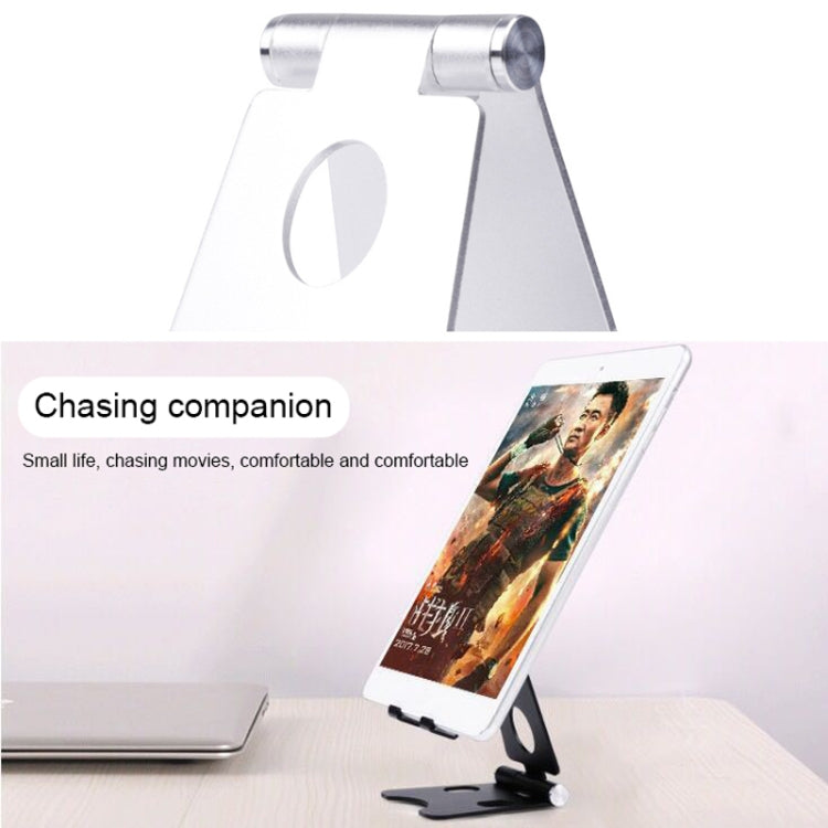 ROOSTAND R2 Aluminum Alloy Mobile Desktop Tablet Bracket Double Folding Lazy Artifact, Size: 6.4x7x9cm, R2 Rose Gold, R2 Rose Red, R2 Silver, R2 Black, R2 Champagne Gold