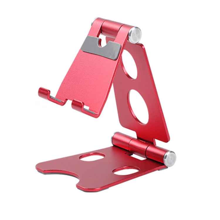 ROOSTAND R2 Aluminum Alloy Mobile Desktop Tablet Bracket Double Folding Lazy Artifact, Size: 6.4x7x9cm