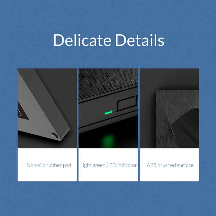 ORICO DVD-XD007 Portable USB 3.0 Interface External CD DVD Optical Drive CD/DVD-RW Recorder