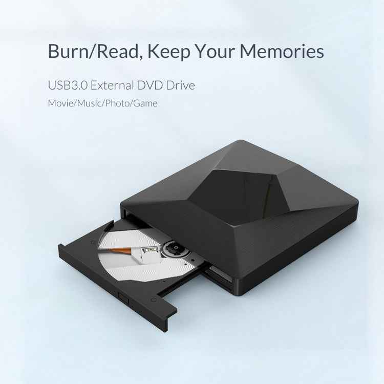 ORICO DVD-XD007 Portable USB 3.0 Interface External CD DVD Optical Drive CD/DVD-RW Recorder