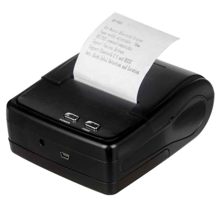 QS-5802 Portable 58mm Bluetooth Receipt 8-pin Matrix Printer