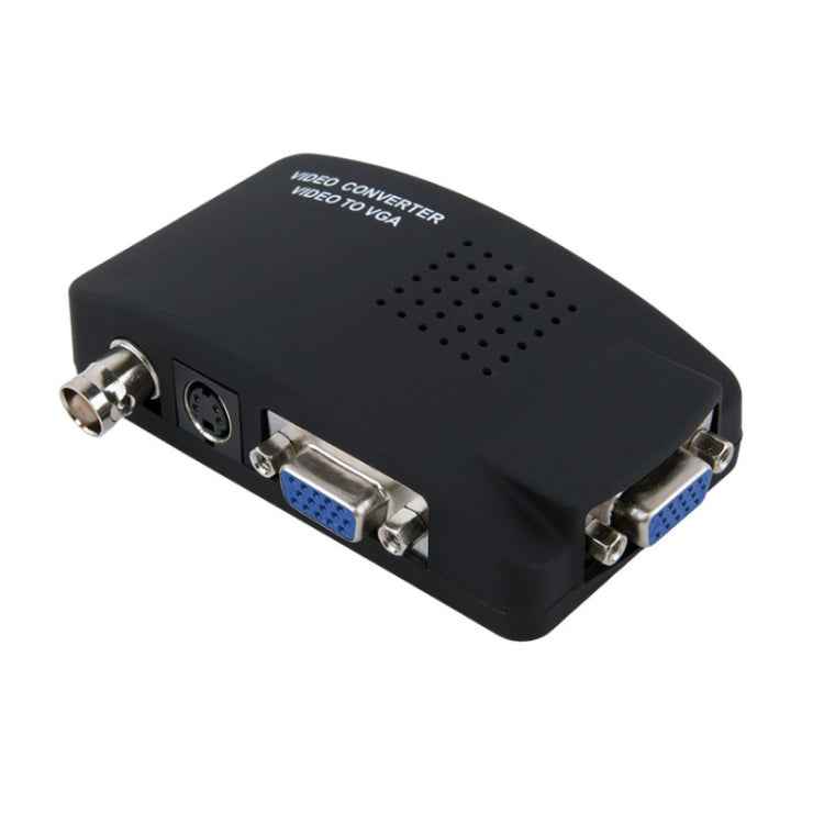 HOWEI HW-2404 BNC / S-Video to VGA Video Converter
