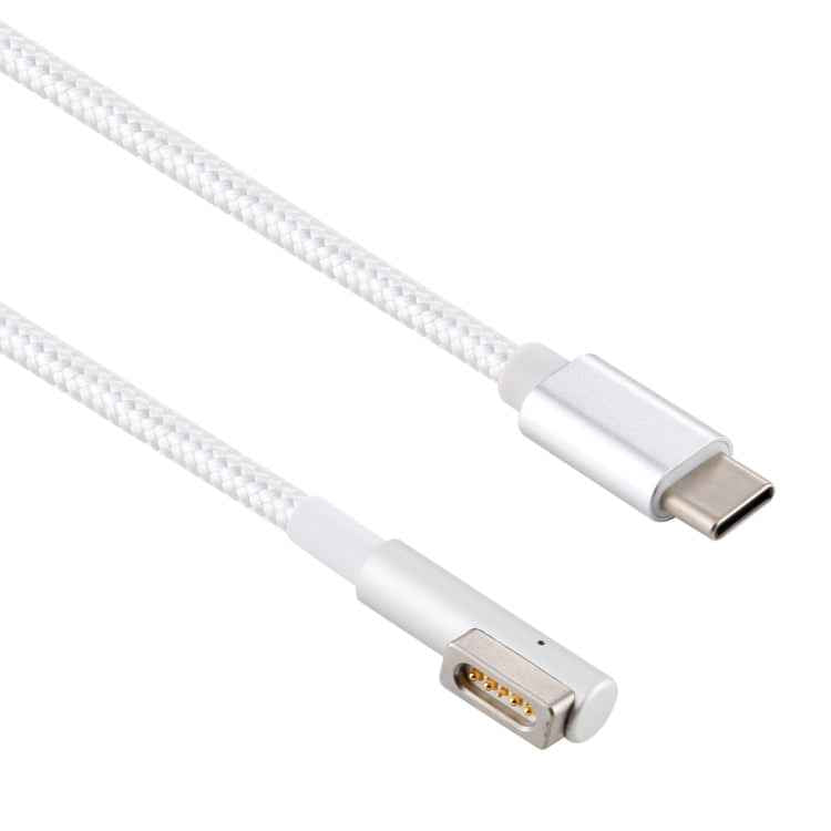45W / 60W / 65W / 85W 5 Pin MagSafe 1 (L-Shaped) to USB-C / Type-C PD Charging Cable