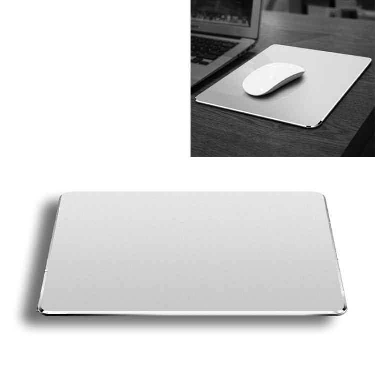 Aluminum Alloy Double-sided Non-slip Mat Desk Mouse Pad, Size : S
