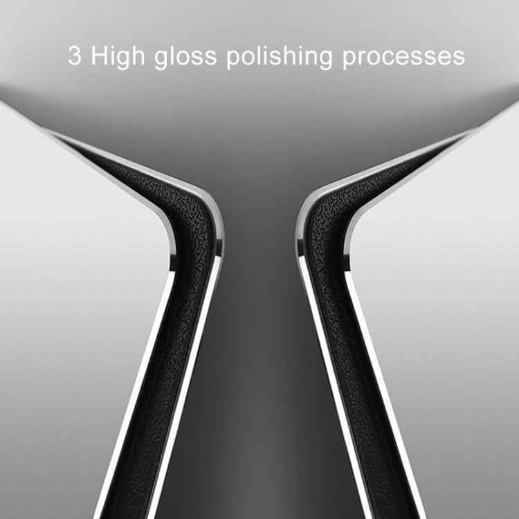 Circle Shape Aluminum Alloy Double-sided Non-slip Mat Desk Mouse Pad