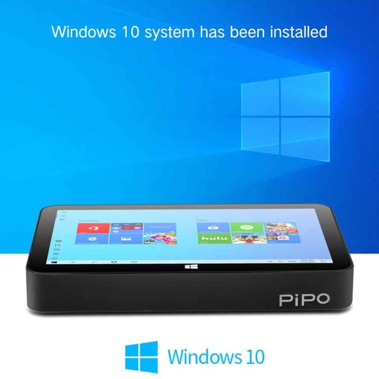 PiPo X11 TV Box Style Tablet Mini PC, 3GB+64GB, 9.0 inch Windows 10 Intel Celeron N4020 Quad Core up to 2.8GHz, US/EU Plug