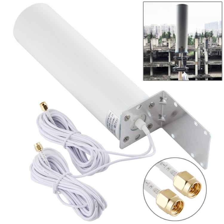 4G LTE WiFi 12DBi Omni External Barrel Antenna with SMA Male