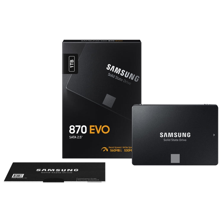 Original Samsung 870 EVO 1TB 2.5 inch SATAIII Solid State Drive, 1TB