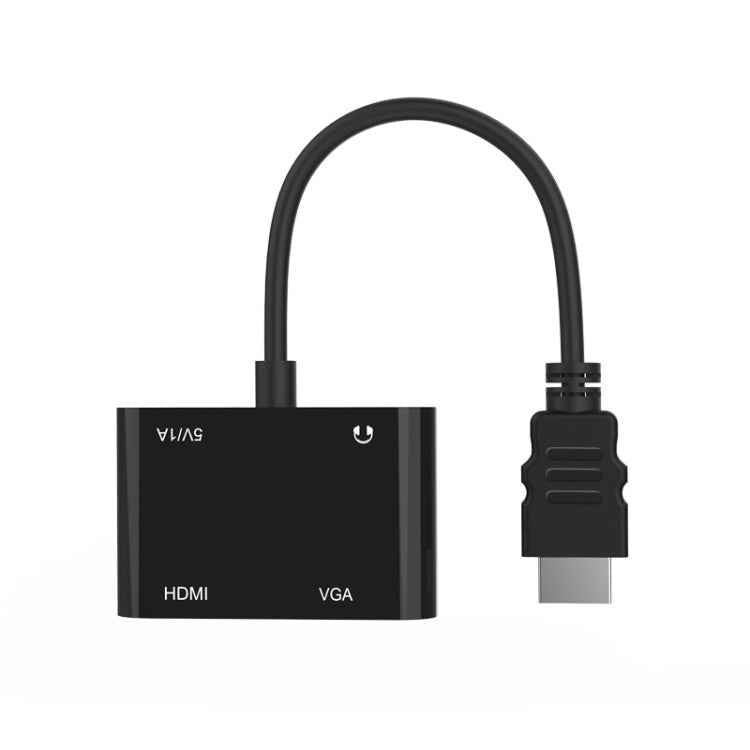 Onten 5165HV HDMI to HDMI + VGA Adapter