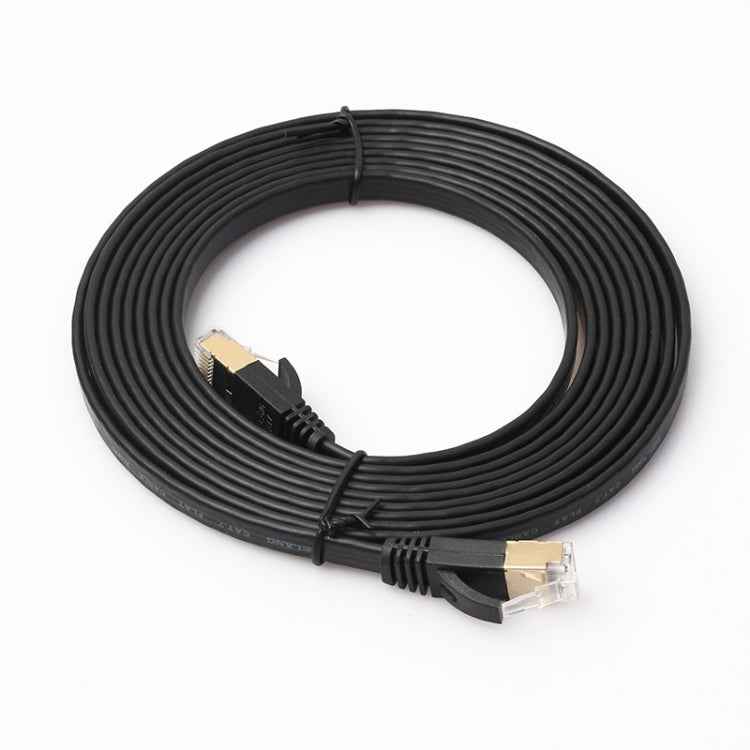 3m CAT7 10 Gigabit Ethernet Ultra Flat Patch Cable for Modem Router LAN Network - Built with Shielded RJ45 Connectors