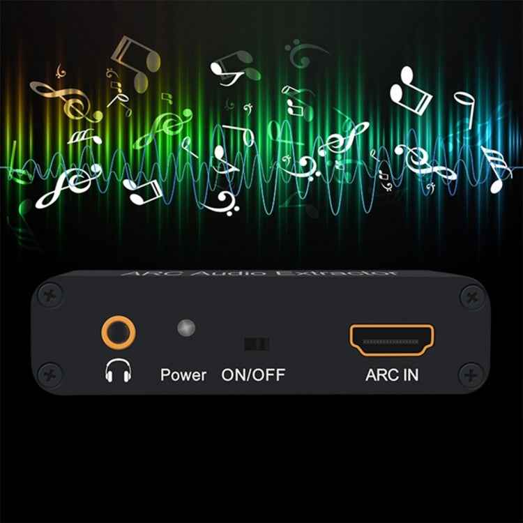 192KHz ARC Audio Extractor HDMI ARC to SPDIF + Coaxial + L/R Converter Audio Return Channel Adapter