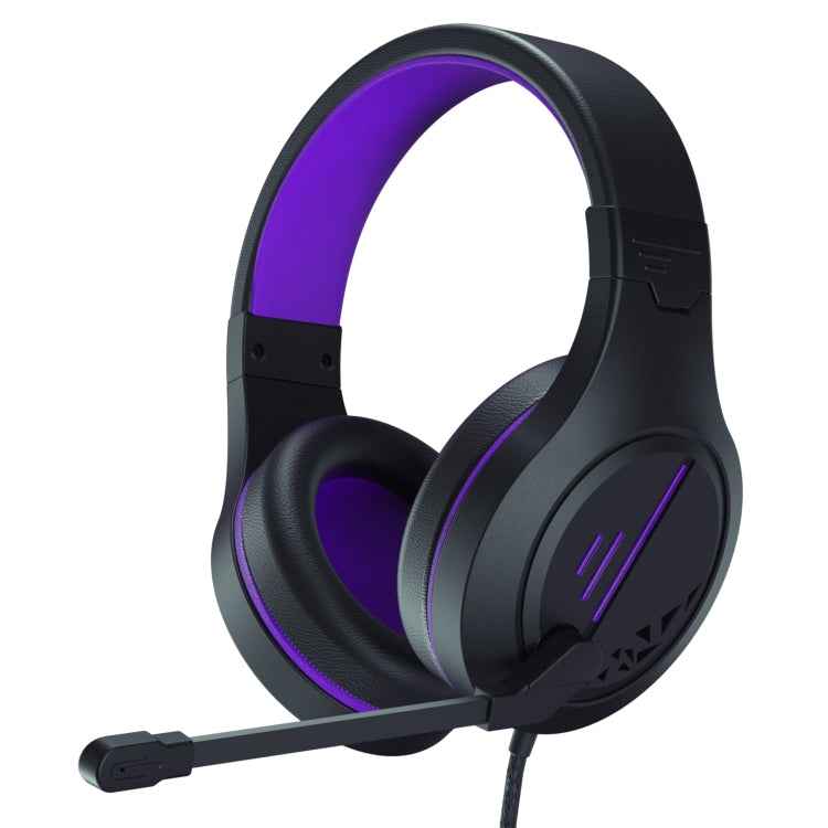 SADES MH601 3.5mm Plug Wire-controlled Noise Reduction E-sports Gaming Headset with Retractable Microphone, Cable Length: 2.2m