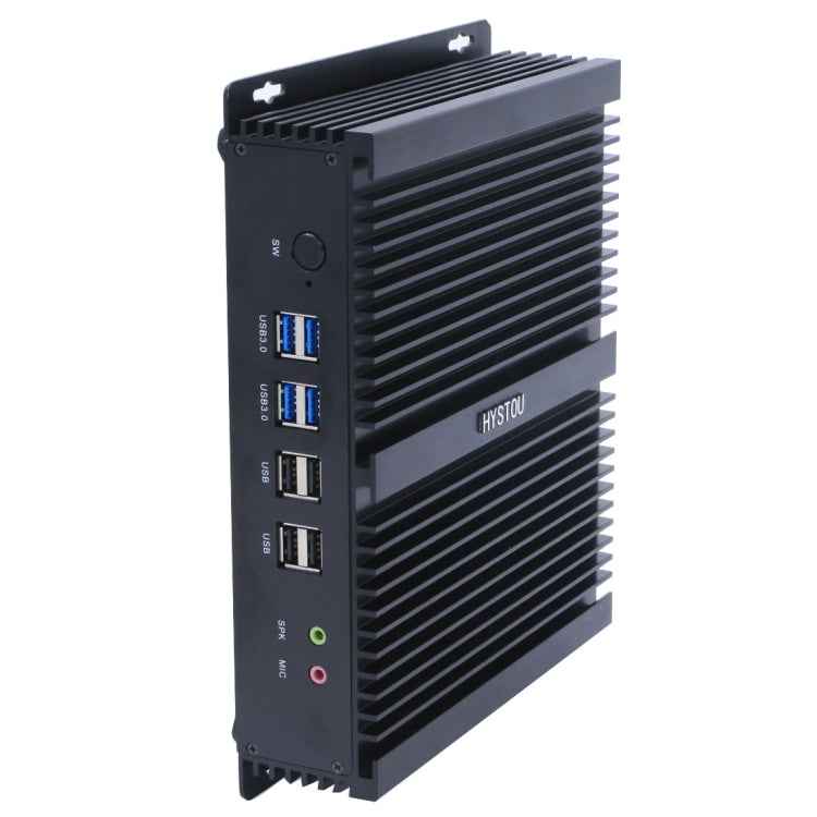 HYSTOU FMP04B-i5-4200U Mini PC Core i5-4200U Intel QS77 Express 2.6GHz, RAM: 8GB, ROM: 128GB, Support Windows 10 / Linux OS