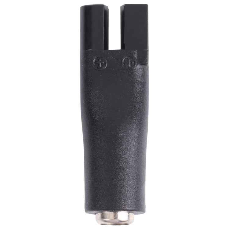 DC 5.5 x 2.1mm Female to Shaver Interface Female Power Supply Conversion Converter, Split Fork