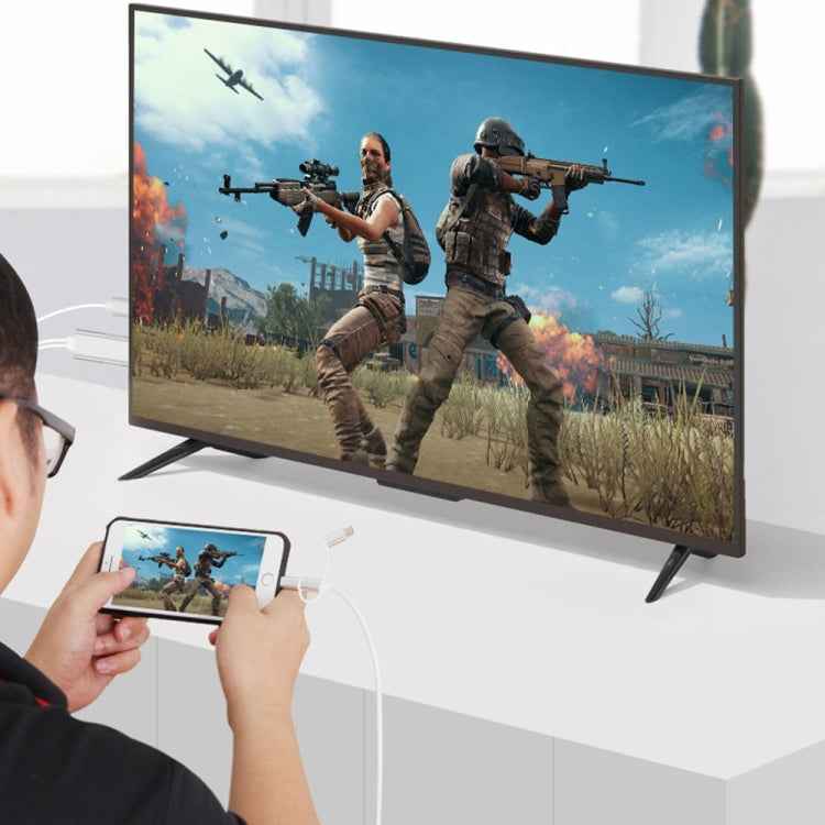 Onten OTN-7537A 3 in 1 1080P Mobile HD Screen Player Adapter Cable