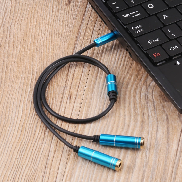 2 x 3.5mm Female to 3.5mm Male Adapter Cable, 2 x 3.5mm Female to 3.5mm Male