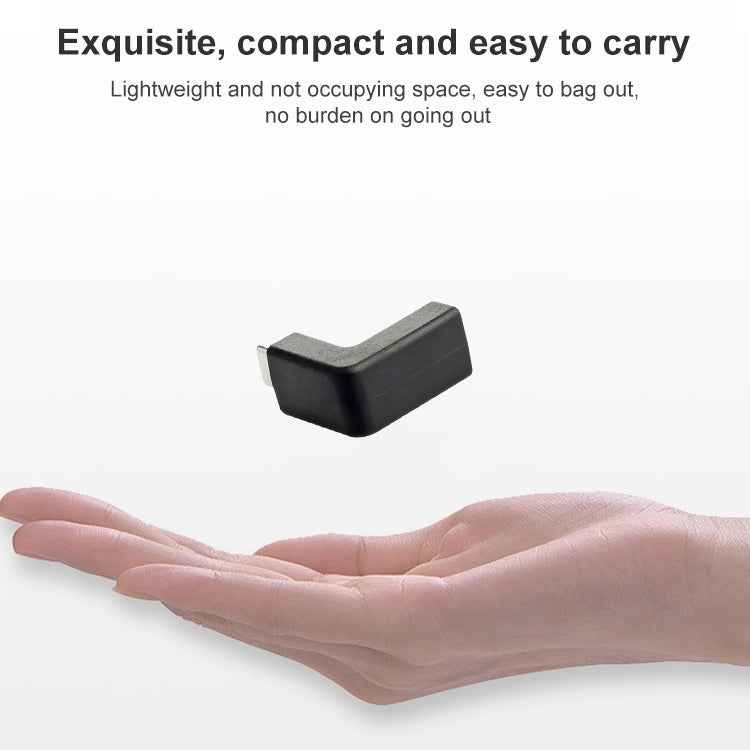 Type-C / USB-C to USB 3.1 90 Degree Elbow Head Design MF Adapter