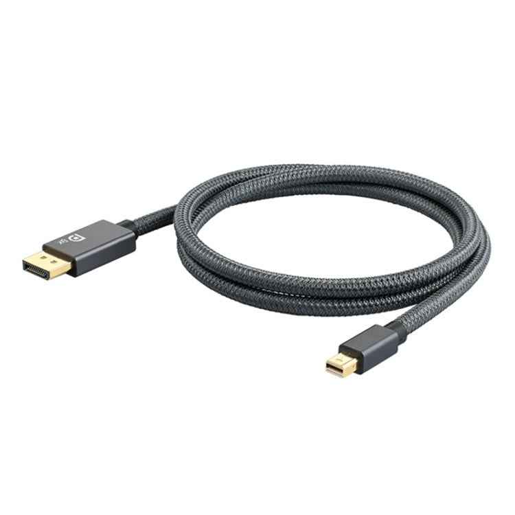Mini DP Male to 8K DisplayPort 1.4 Male HD Braided Adapter Cable, Cable Length: 2m