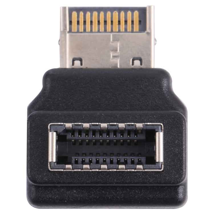 Type-E Female to Male 90 Degrees Elbow Computer Host Adapter