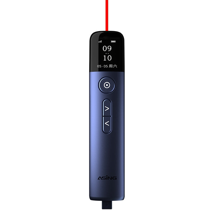 ASiNG A9 128MB Red Light Multifunctional PPT Touch Laser Page Turning Pen Wireless Presenter, A9 128MB Red Light (Grey), A9 128MB Red Light (Blue)