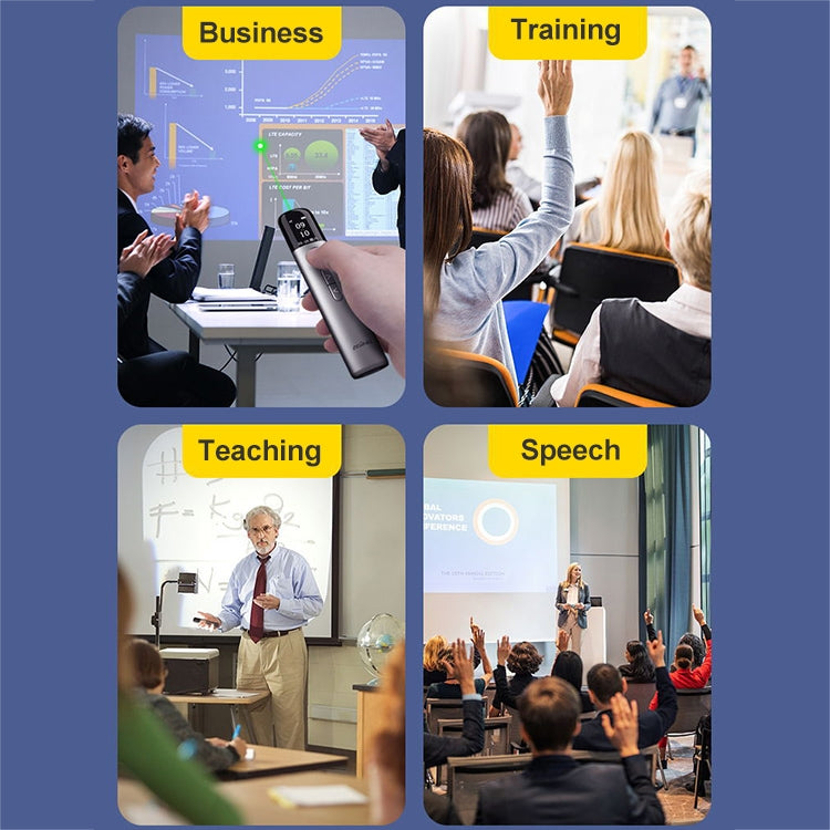 ASiNG A9 128MB Red Light Multifunctional PPT Touch Laser Page Turning Pen Wireless Presenter, A9 128MB Red Light (Grey), A9 128MB Red Light (Blue)