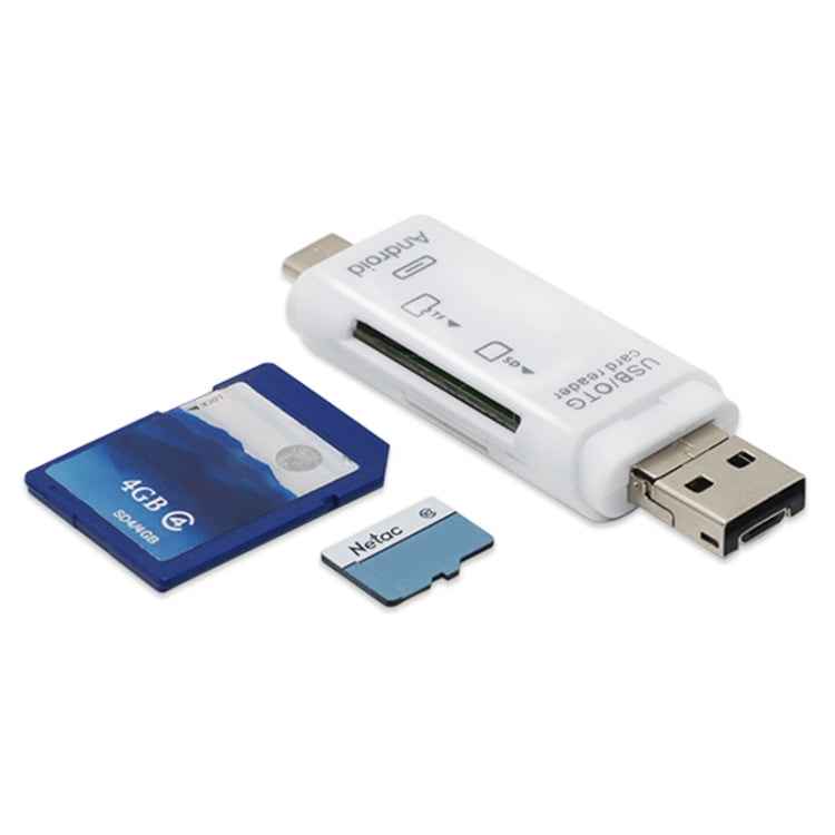 D-178 5 In 1 Type-C / USB-C Multi-function Card Reader