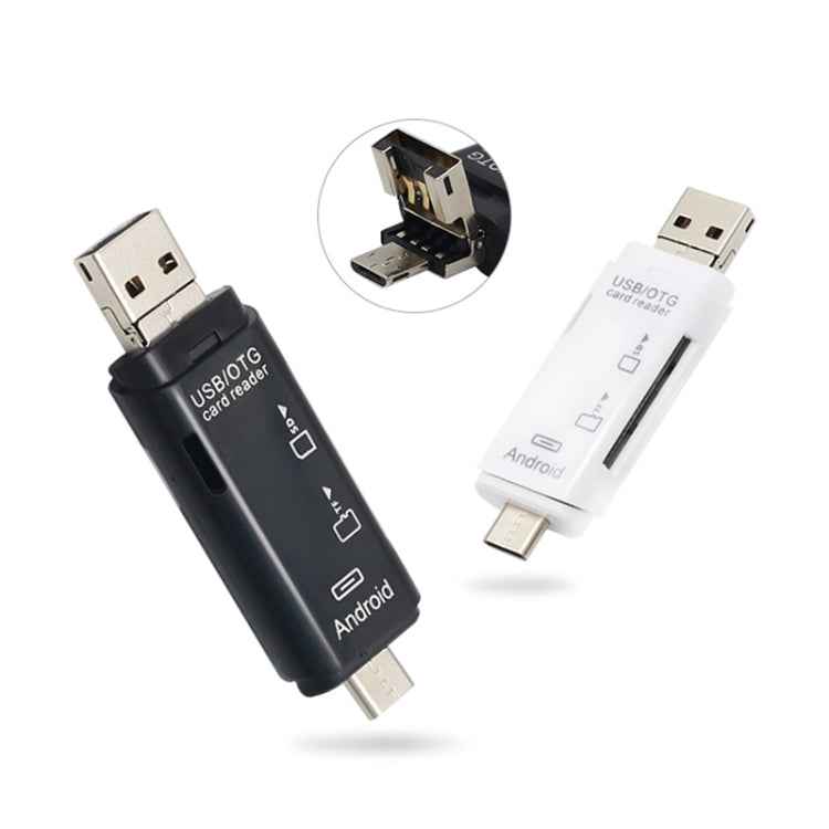D-178 5 In 1 Type-C / USB-C Multi-function Card Reader