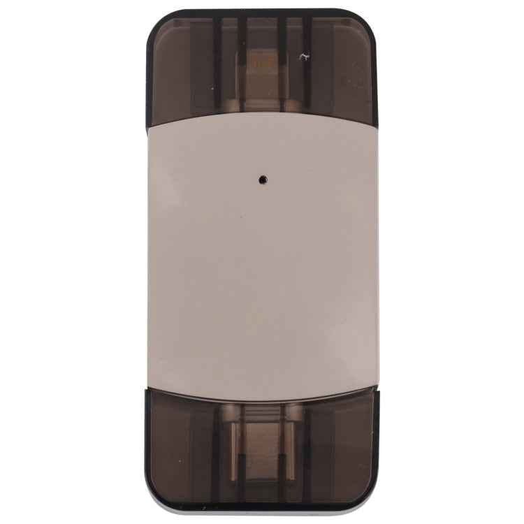 4 in 1 8 Pin + USB-C / Type-C Male to USB 3.0 + USB Female OTG Card Reader