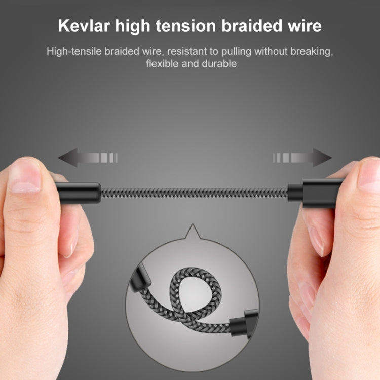 TA12-R2 USB-C / Type-C Male to 3.5mm Audio Female Single Crystal Copper Braid Earphone Adapter, Copper + Silver, Silver, Black Grey, Grey