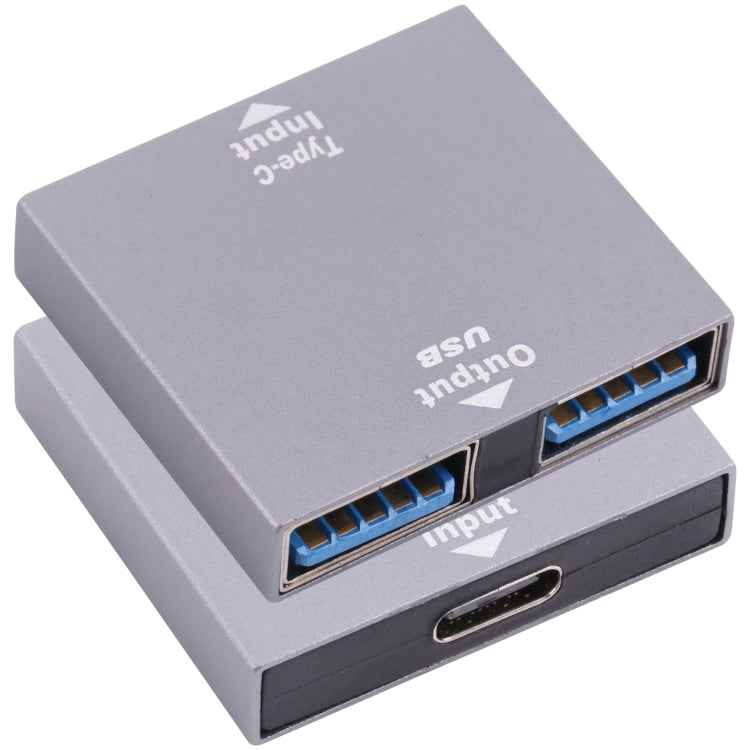 USB-C / Type-C Female to USB Female 1 to 2 Converter