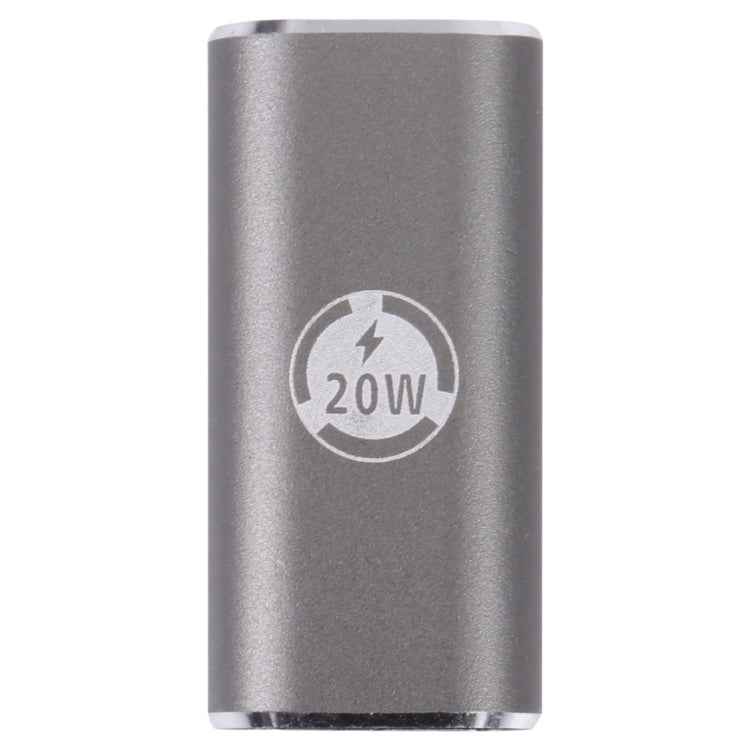 20W 8 Pin Male to USB-C / Type-C Female Elbow Charging Adapter