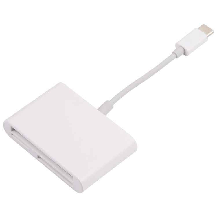 S-205 3 in 1 CF Card / TF Card / SD Card Reader For USB-C / Type-C Devices