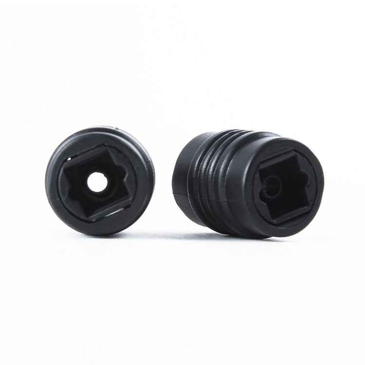 EMK Female to Female Conversion Head Optical Fiber Adapter Audio Adapter