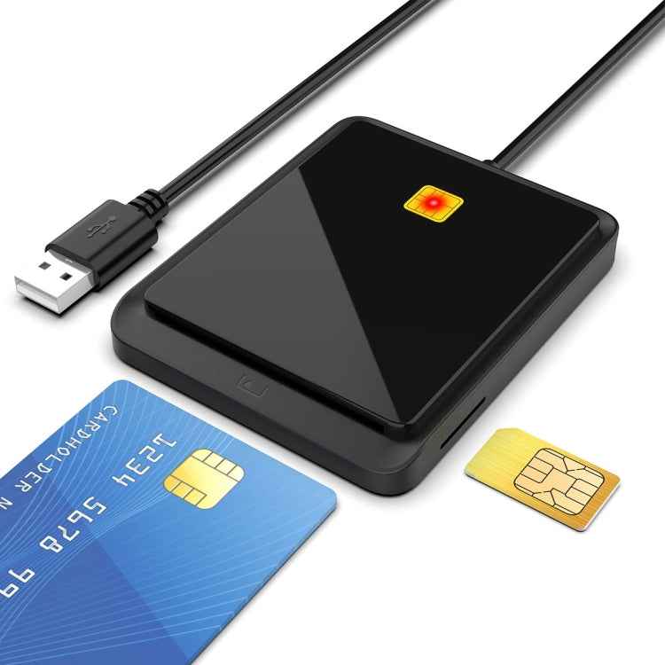 Rocketek CR317 USB 2.0 SIM / ID / CAC Smart Card 2 in 1 Card Reader