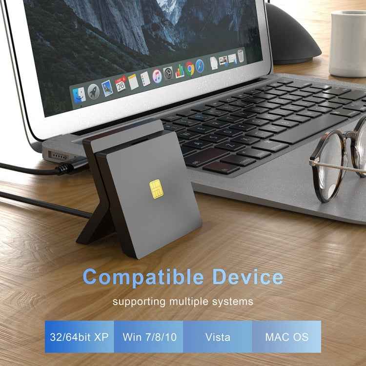 Rocketek CR319 USB 2.0 Smart Card / SIM 2 in 1 Card Reader